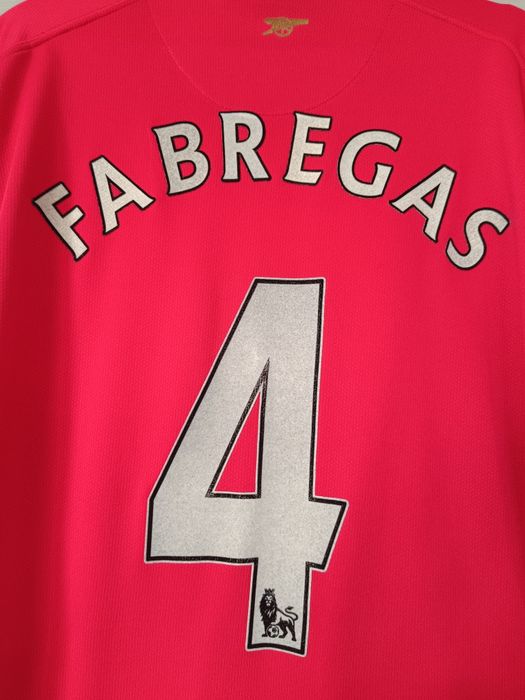 Koszulka Arsenal London #4 Fabregas 2006-08 Home Nike-FIT Roz. M