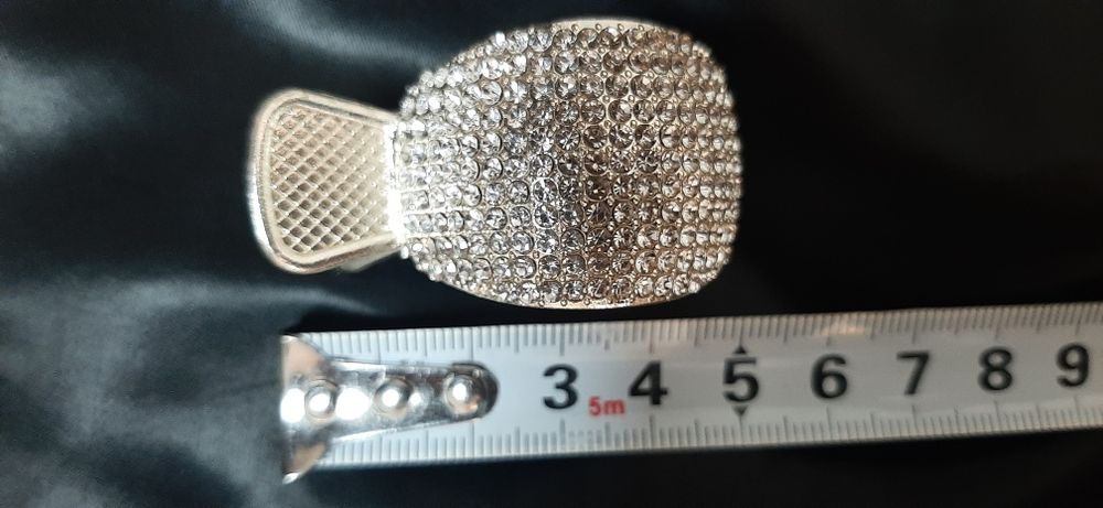 Заколка Крабік зі стразами