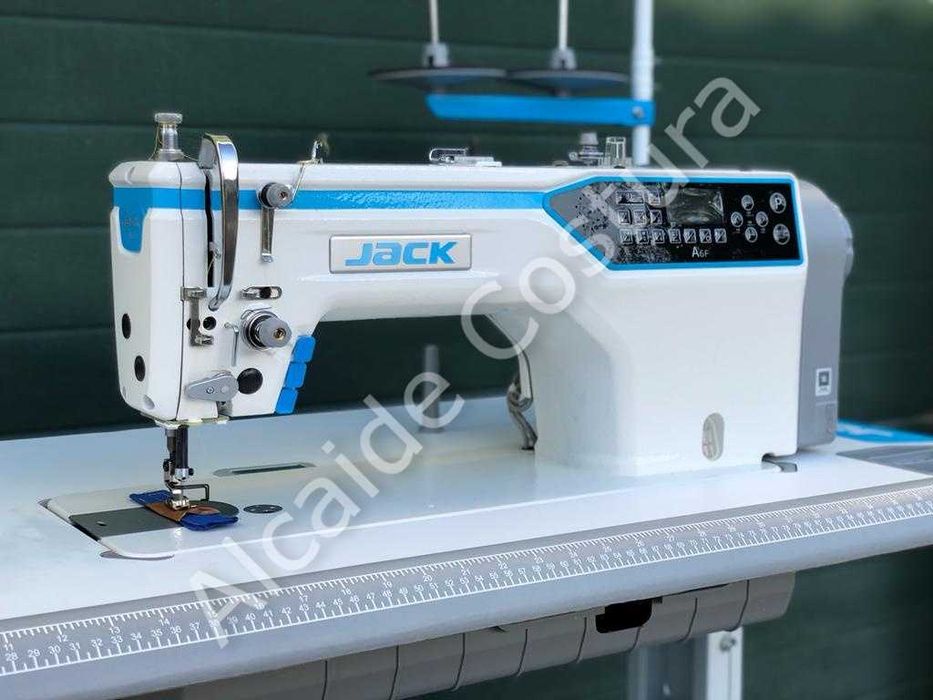 Máquina costura industrial duplo arrasto por agulha JACK A6f