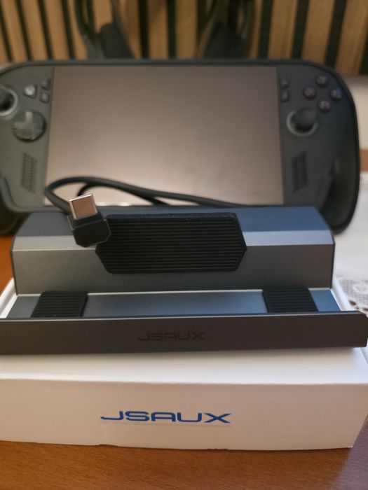 JSAUX Estação de acoplamento 6 em 1 rog ally / steam deck / oled / legion