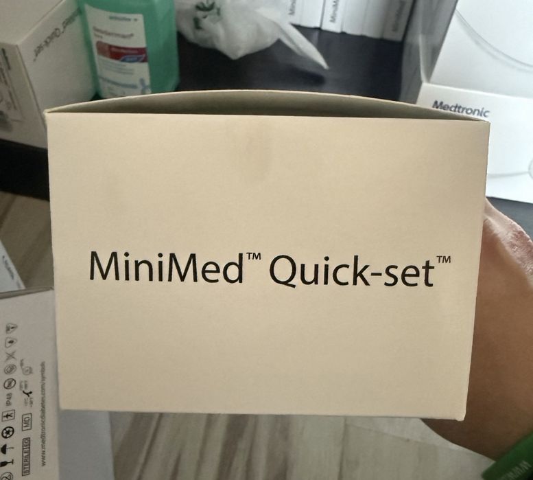 Wklucia Medtronic Quid-set MiniMed