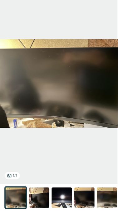 Monitor Gaming Curvo AOC 280HZ