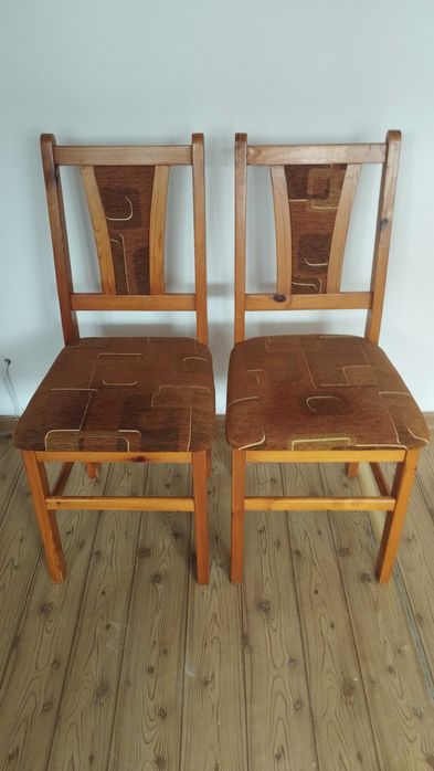 Krzesła tapicerowane 2 sztuki