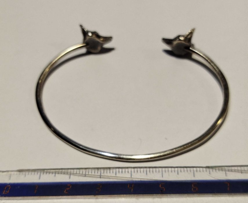 Antiga e belíssima Pulseira/Bracelete em Prata