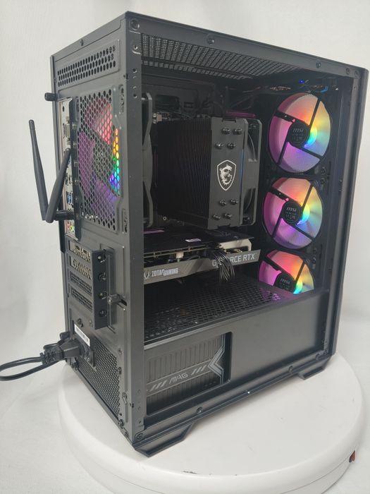 Komputer Gamingowy MSI Ryzen 7 5700, RTX 3060 12 GB, 32 GB,Wifi,SSD,Win 11
