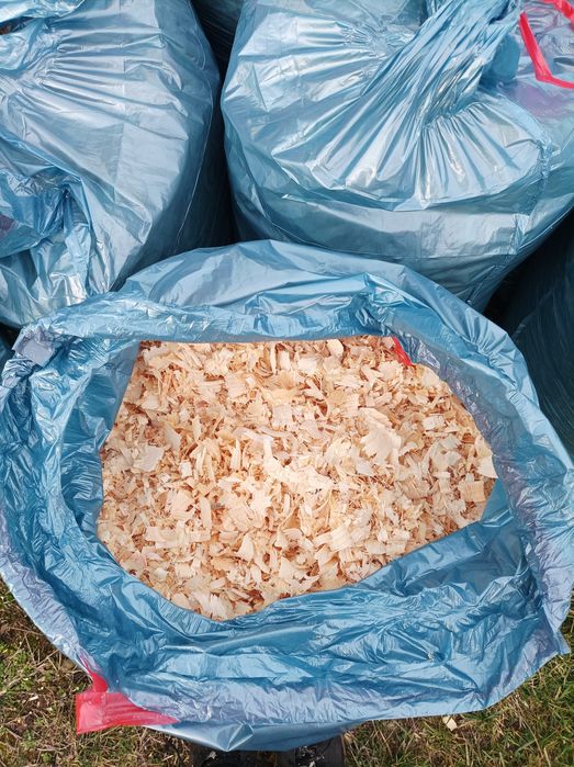 Heblowiny ściółka wióry trociny zrębki drzewne iglaki konie podłoże ro