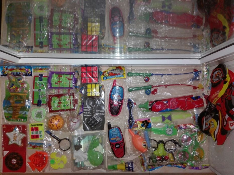 Игушки НОВЫЕ разные. Іграшки на подарунки/призи до свят! 60 шт.