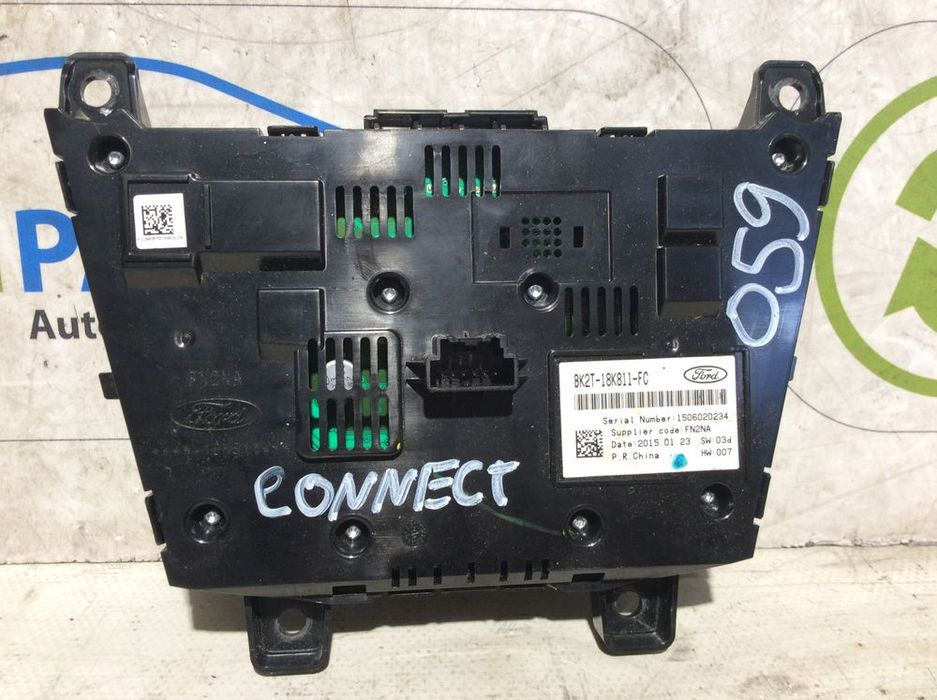 Comando de rádio Ford Transit Connect  2014 Ref. 8K2T-18K811-FC