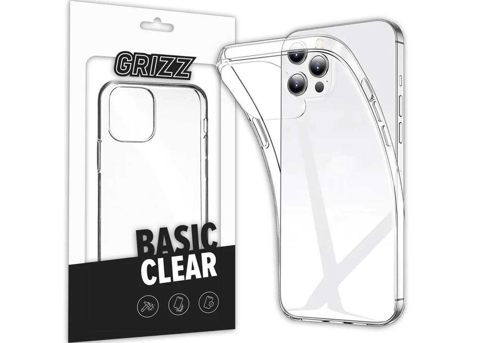 iPhone 16 PRO etui basic plecki silikonowe miękkie przezroczyste nowe