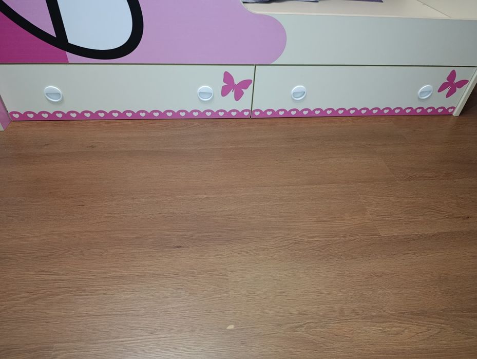 Дитяче ліжко з матрацом Хеллоу Кітті -  HELLO KITTY
