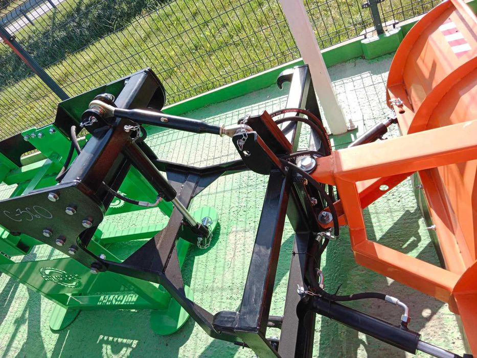 Pług do śniegu 1,5 - 3m + Tuz do c330 c360 Zetor MF Transport Cała PL
