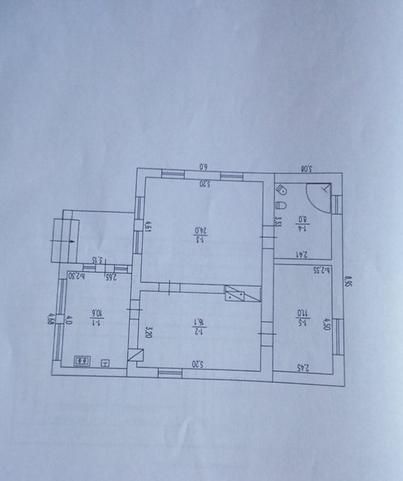 Продається будинок с.Кочубіївка 70м². Нова криша, вікна, двері. Ремонт завершено на 90%