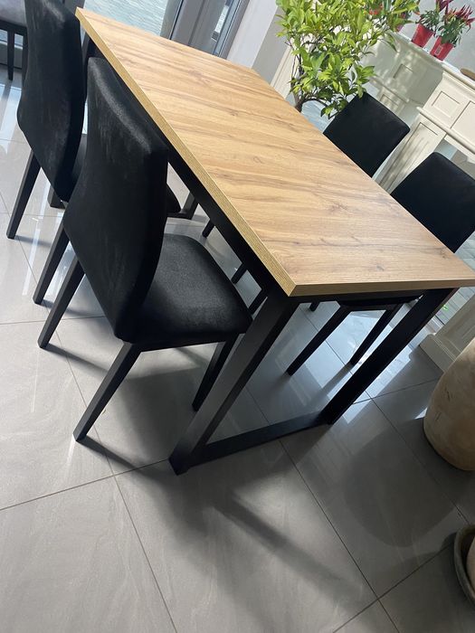 PROMOCJA,Stół LOFT 140/180 cm,Rozkładany