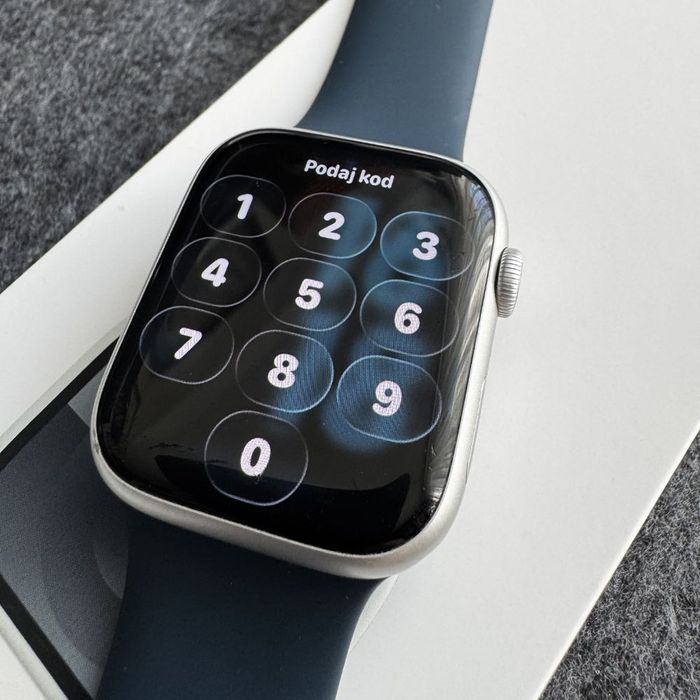 Apple Watch Series 9 45mm (GPS) - Bateria 89% + Zestaw 5 PASKÓW!