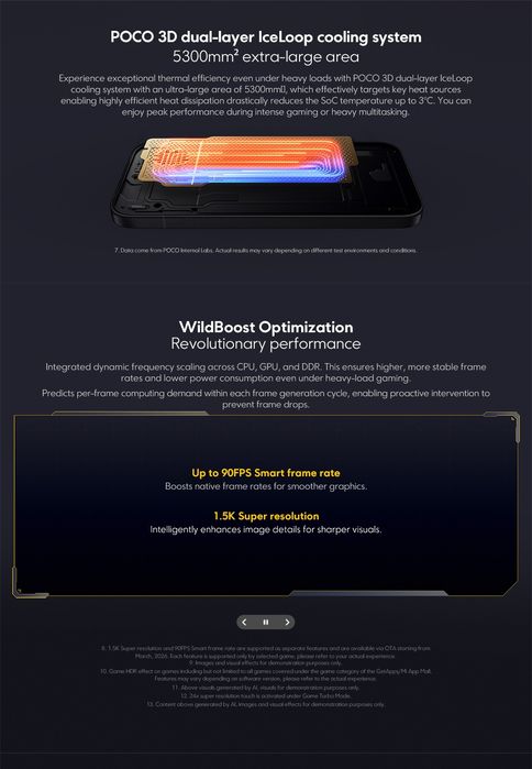 Xiaomi Poco X8 Pro 8/256 black/white Global Зарядка 100вт в комплекті
