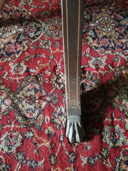 Mesa de jantar em mogno, estilo Inglês