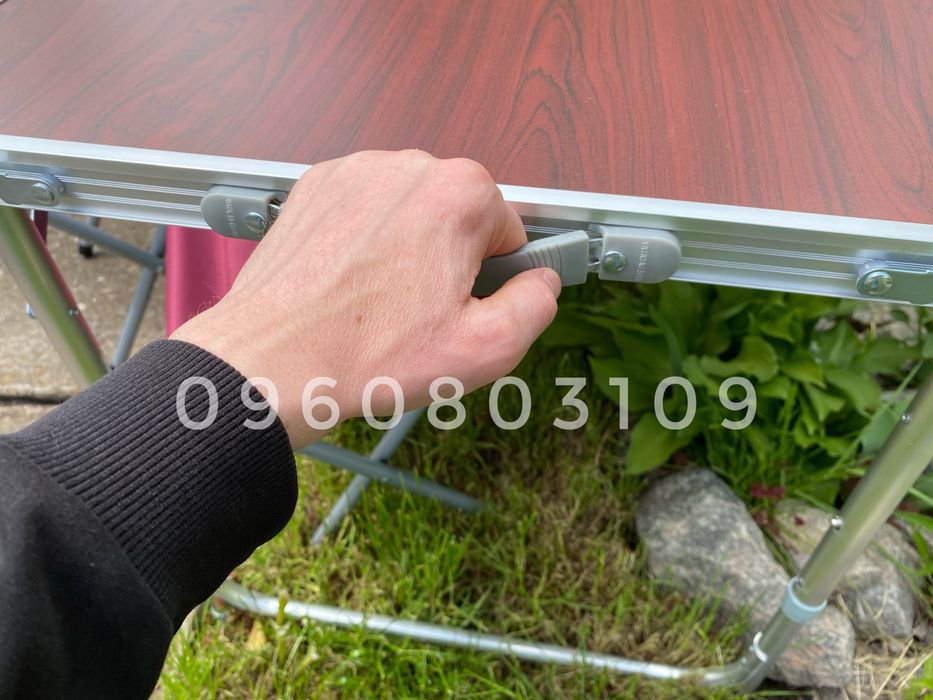 Стол для пикника + 4 стула. Раскладной столик, стіл кемпинга рыб