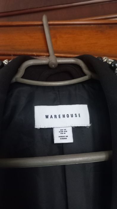 Роскошный пиджак с камнями Warehouse