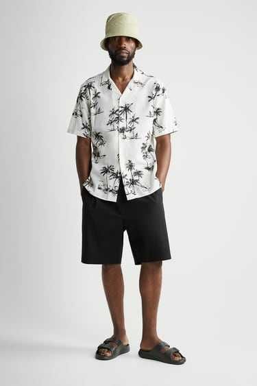 Klapki męskie z dwoma paskami ZARA, nr 45