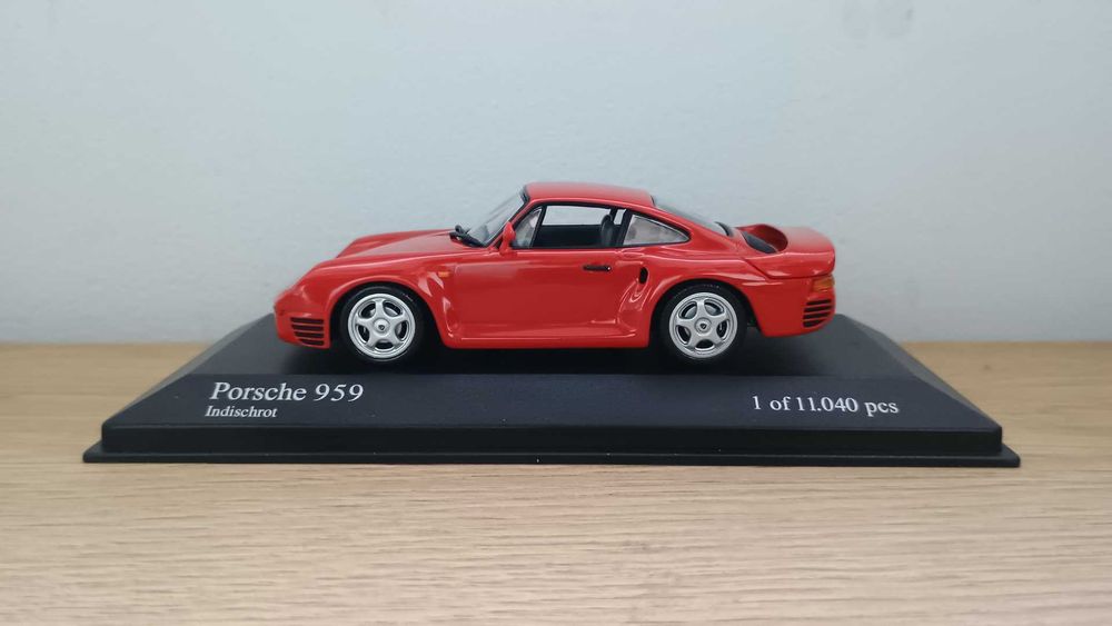 Porsche 959 1987 Red (Minichamps) 1/43 1:43: 1 550 грн