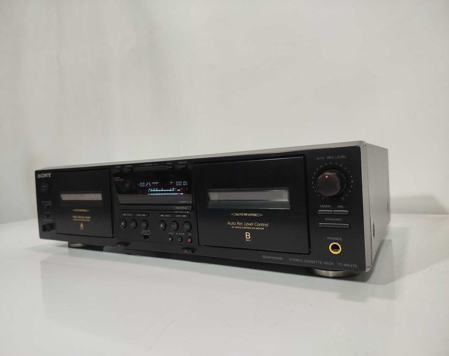 Подвійна стерео дека Sony TC-WE 475, Dolby HX Pro, автореверс, Японія