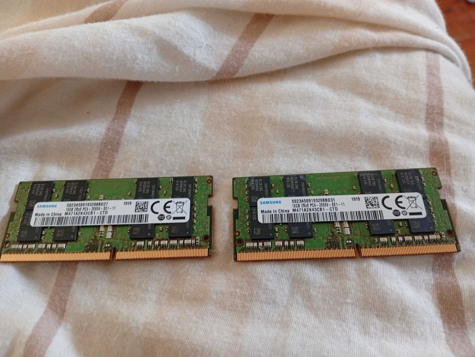 Samsung 32GB DDR4 SO-DIMM Kit para Portátil (2x16GB) 2666MHz