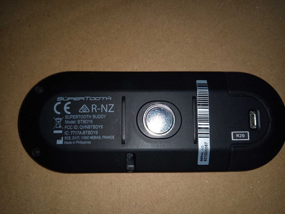 SuperTooth Buddy zestaw głośnomówiący Bluetooth