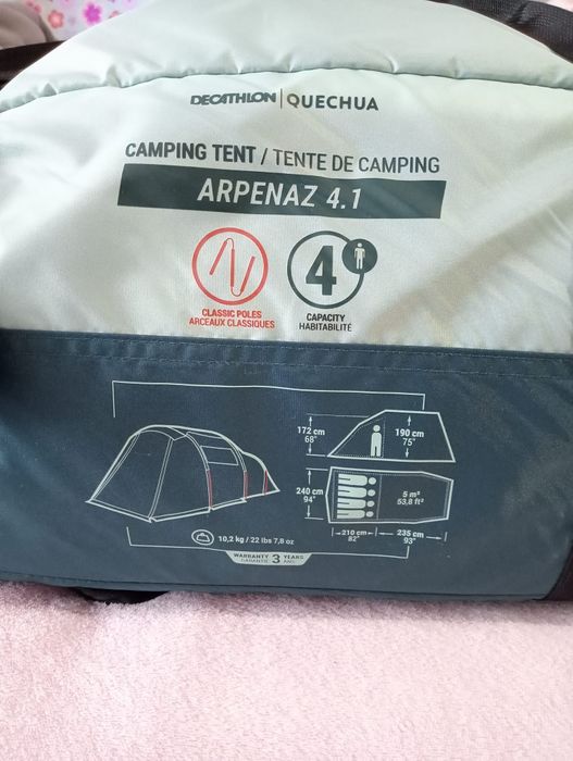 Tenda Quechua 4 pax