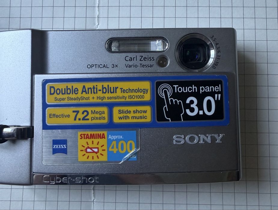 Фотоапарат SONY DSC-T50 Silver