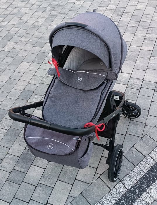 Wozek muuvo Quick 2.0 szary