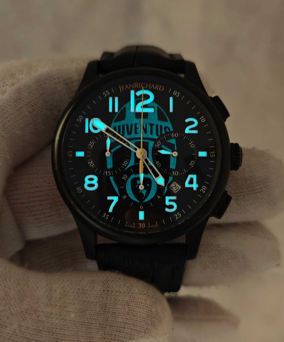 Чоловічий годинник JeanRichard 32112 Bressel Automatic 57 Jew JUVENTUS