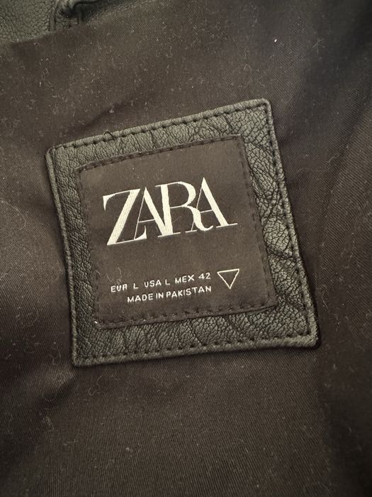 Шкіряна куртка косуха Zara