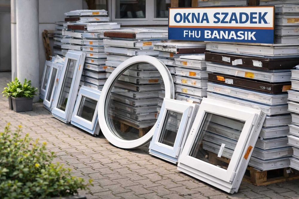 Wysyłka! 600x800 (i nie tylko !) okno PCV - TANIE OKNA SZADEK