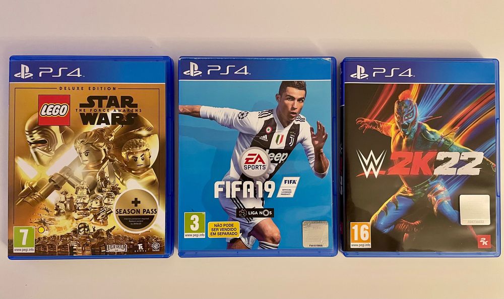 Lote 2 Jogos PS 4