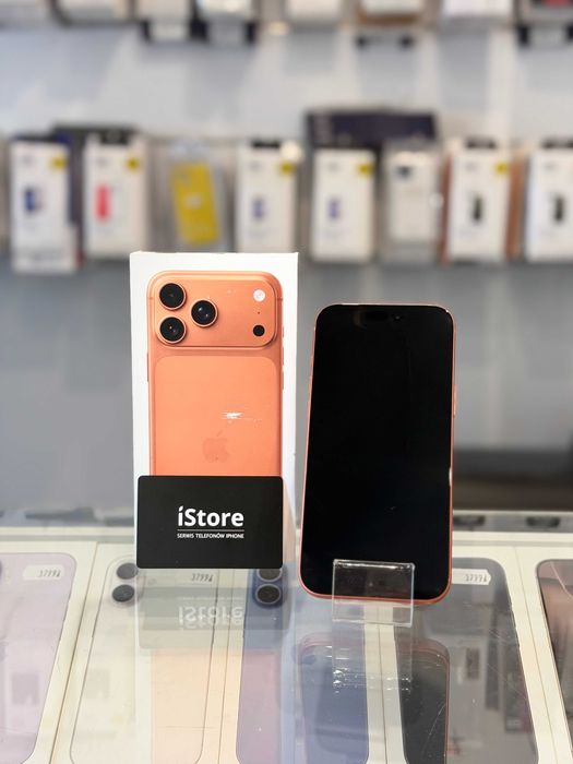 iPhone 17 PRO MAX • 256 GB • Orange • 100% bateria • GWARANCJA • raty