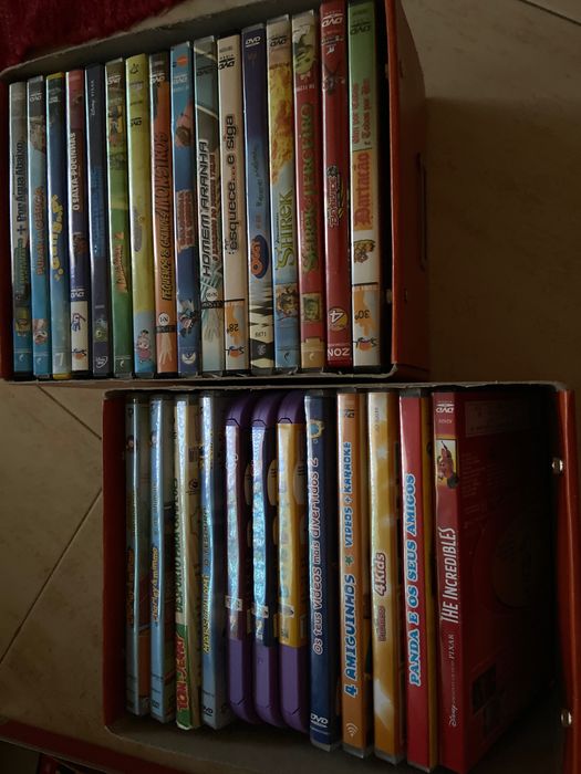 DVD infantil ( filmes e séries)