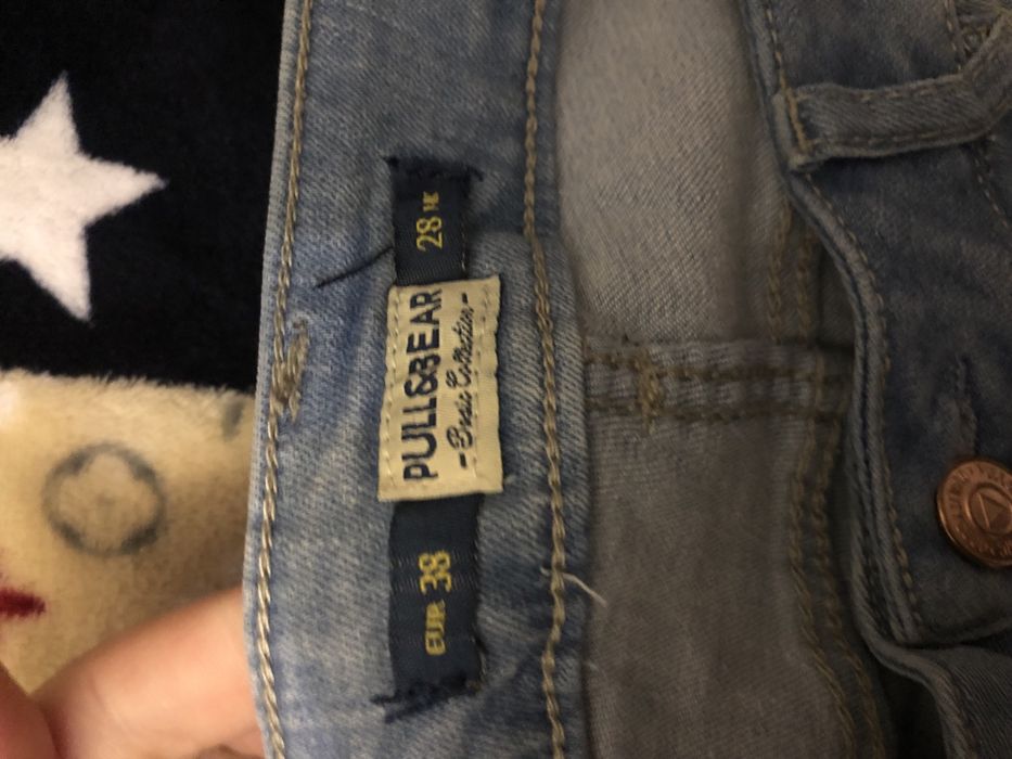Jeansy spodnie pull&bear w rozm 38 (28) nowe