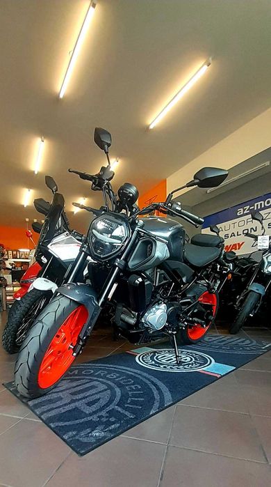 Motocykl Morbidelli N125V szary dostępny raty 0% MBP nowość dostępny