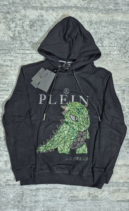 Худи Philipp Plein I Kофта Plein I Худи Филип Плеин Годзилла | Godzilla Philipp Plein Худи Черная 

Плеин в черном цвете I Philipp Plein