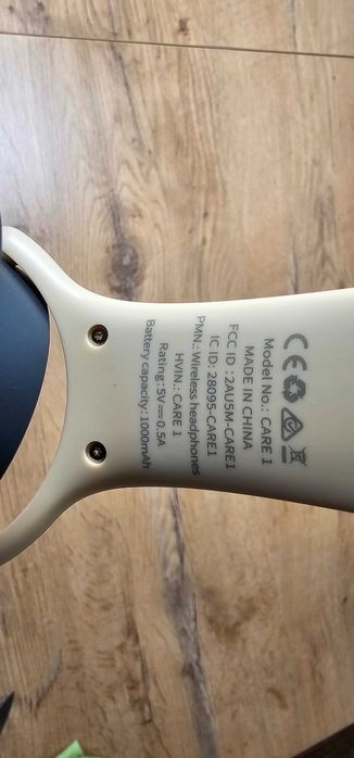 DOQAUS CARE 1 Bezprzewodowe Słuchawki Bluetooth Nauszne ANC Beżowe