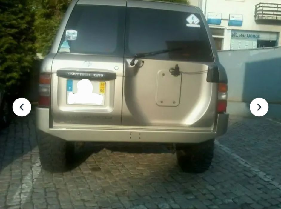 Parachoques ferro nissan patrol y61