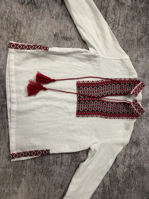 Вишита сорочка для хлопчика 26р