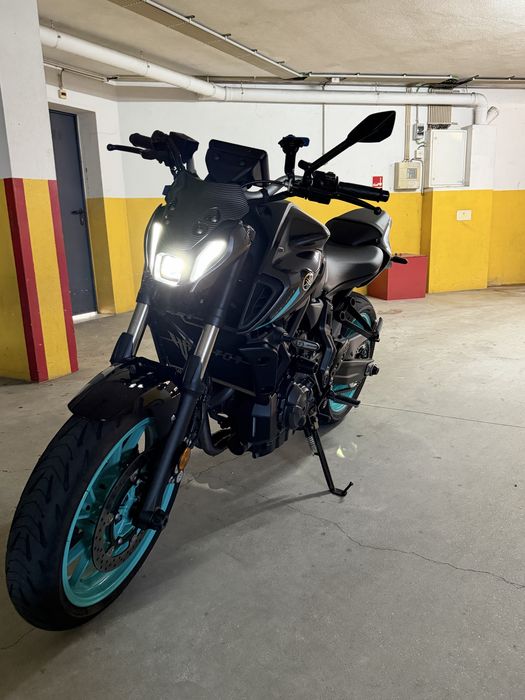 Yamaha MT-07 Cyan Storm 2024 | Linha SC Project | Limitada A2 Livrete
