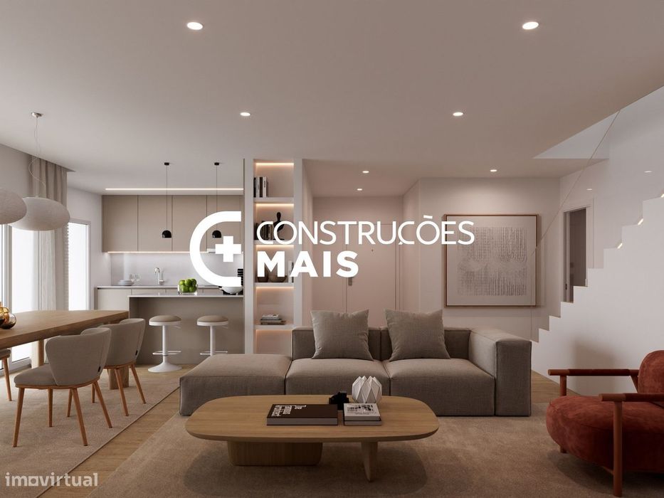 Apartamento T2 Duplex com terraço.