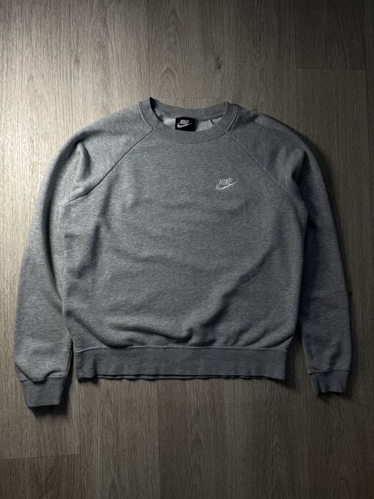 Nike Basic Logo Sweatshirt Grey / Базовый Свитшот Найк