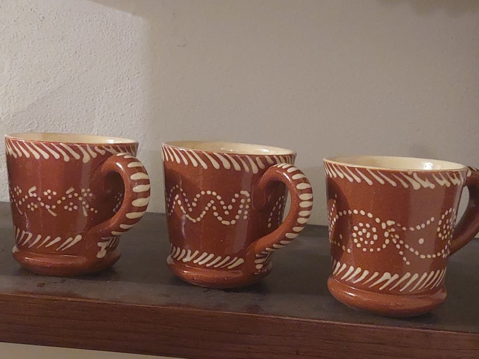 Conjunto 9 Canecas rústicas de beber
