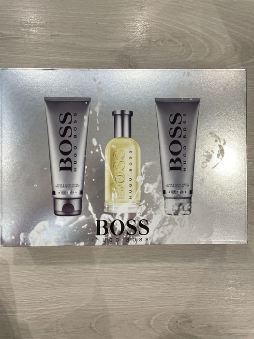 Conjunto Hugo Boss Bottled Original – Perfume + Gel + Loção Corporal