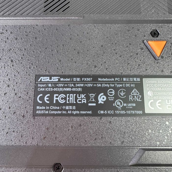 Laptop ASUS TUF Gaming F15 FX507VV-LP142W | Gwarancja | I7 | 1TB SSD |