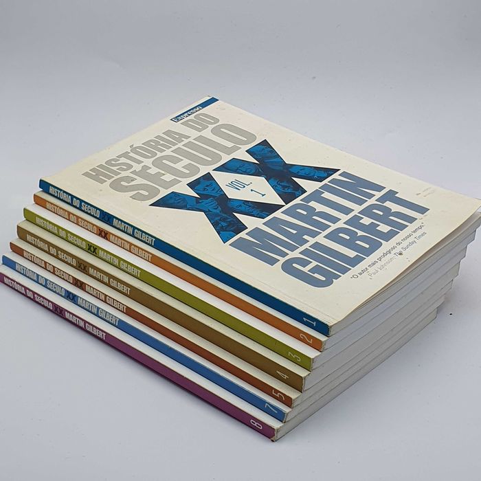 Livros - Martin Gilbert - História do Século XX Vol.1-8 - PAR4-SITE