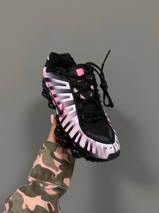 36-41 р кросівки Nike Shox Pink Black